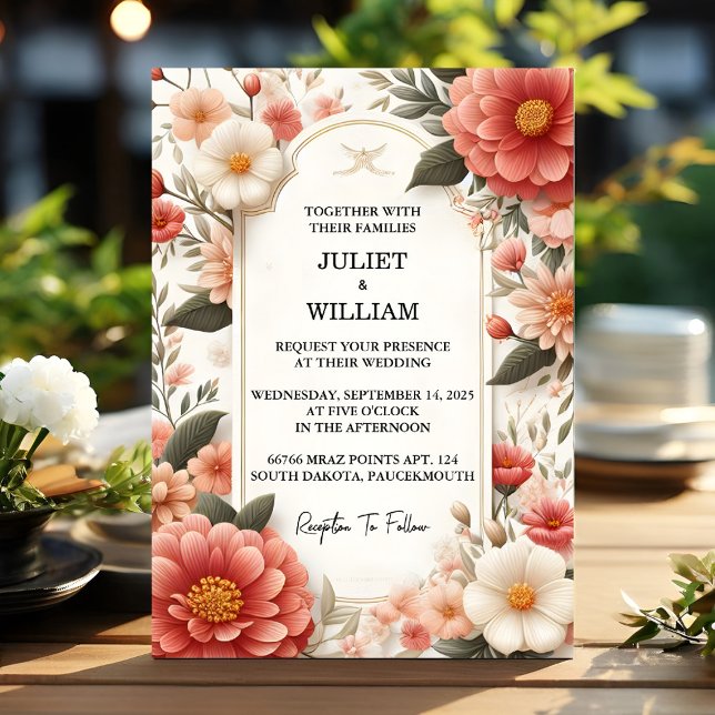 Convite Nós Fazemos Casamento Asiático De Drama Espesso Co (Criador carregado)