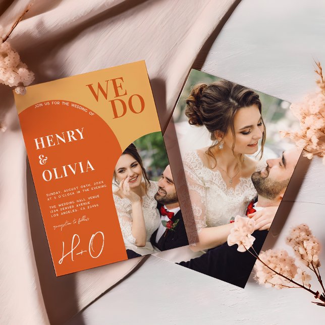 Convite Nós Fazemos | Casamento de Fotografias com Arco Re (Criador carregado)