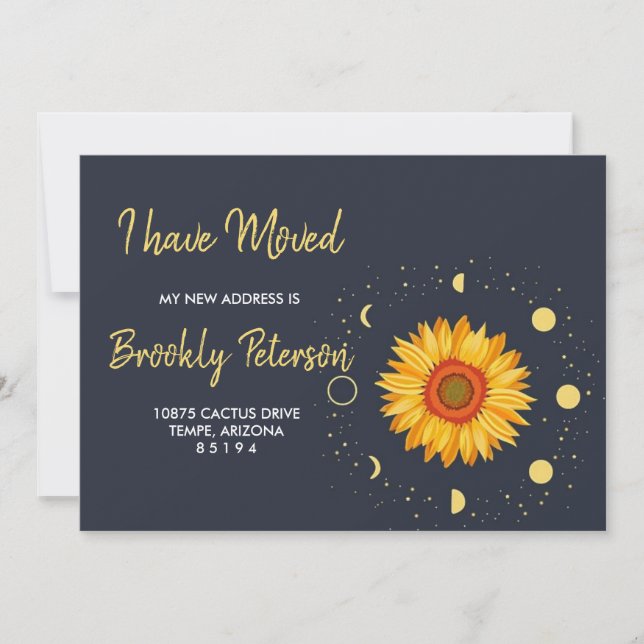 Convite Nós movemos o pôr do sol (Frente)