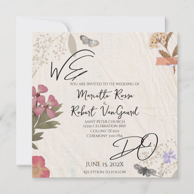 CONVITE NÓS NÓS NUNCA NUNCA NUNCA BATEMOS. (Frente)