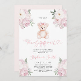 Convite Nós podemos esperar Chá de fraldas convidada