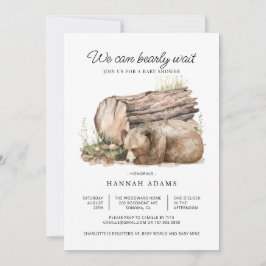 Convite Nós Podemos Esperar Muito Chá de fraldas