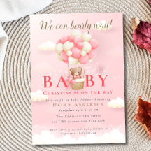 Nós podemos esperar o Chá de fraldas do Urso de Te