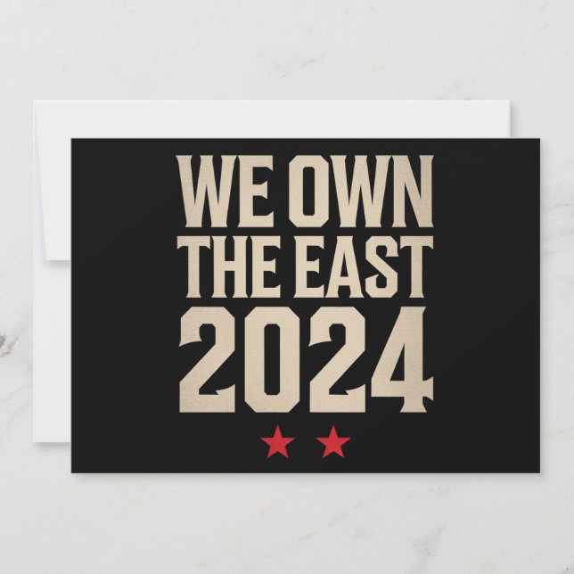 Convite Nós Possuímos O Leste 2024 (Frente)