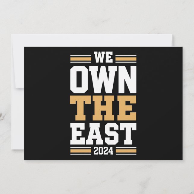 Convite Nós Possuímos O Leste 2024 (Frente)