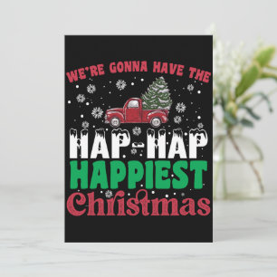 Convite Nós Vamos Ter O Natal Mais Feliz Feliz Feliz 