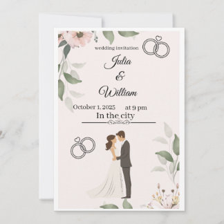 Convite Nossa História de Amor