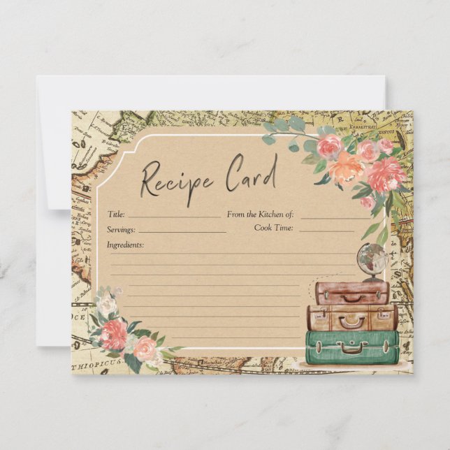 Convite Nossa melhor placa de receita de aventura (Frente)