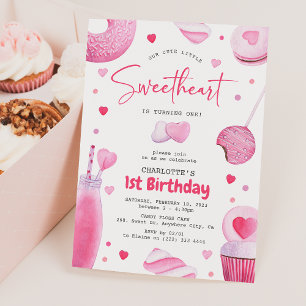 Convite Nossa Queridinha Aniversário de 1 Ano