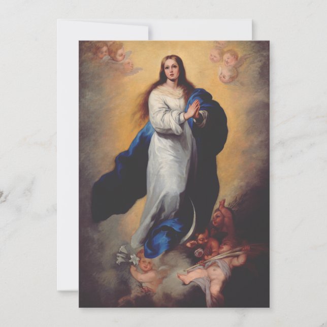Convite Nossa Senhora da Conceição Imaculada (Frente)