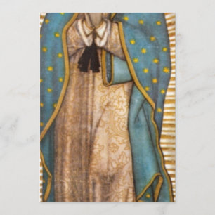 Convite Nossa Senhora de Guadalupe