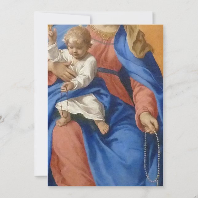 Convite Nossa Senhora do Rosário (Frente)