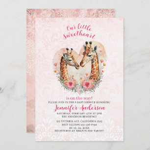 Convite Nosso amiguinho está a caminho do chá de fraldas