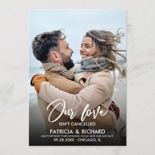 Convite Nosso amor não é cancelado casamento nova foto de