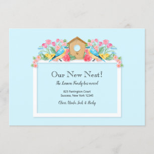 Convite Nosso Novo Anunciamento Em Movimento Do Ninho