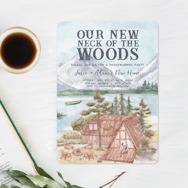 Convite Nosso Novo Pescoço da Floresta | Parte de aquecime (Criador carregado)