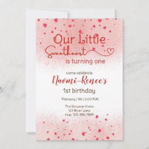 Convite Nosso Pequeno Amor está virando Um