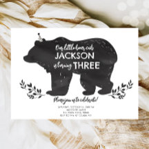 Nosso pequeno aniversário da Floresta do Urso