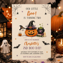Nosso Pequeno Boo Completando Dois no Halloween 2º