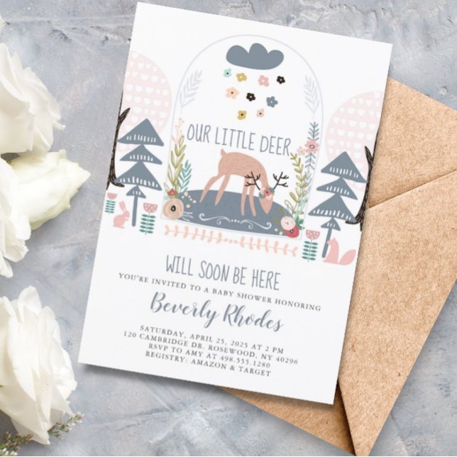 Convite Nosso Pequeno Chá de fraldas (Criador carregado)