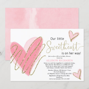 Convite Nosso Pequeno chá de fraldas de Suor