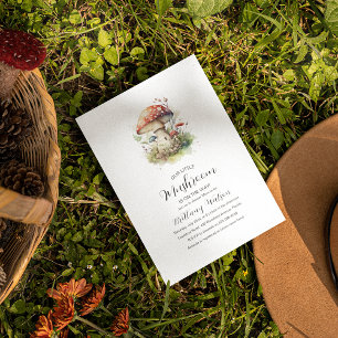 Convite Nosso pequeno Cogumelo está a caminho! Chá de Bebê