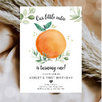 Nosso Pequeno Cutil Clementine Orange Primeiro Ani