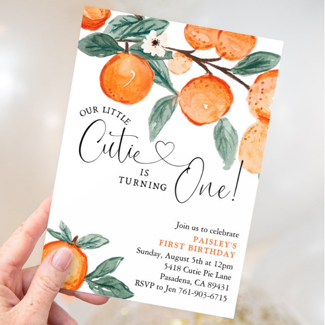 Convite Nosso Pequeno Cutil Primeiro Aniversário (Criador carregado)