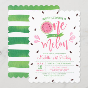 Convite Nosso Pequeno Docinho É Um Em Um Aniversário De 