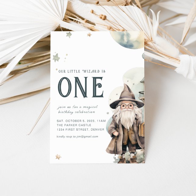 Convite Nosso Pequeno Mágico é Um (Criador carregado)