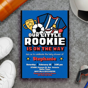 Convite Nosso Pequeno Rookie está a caminho