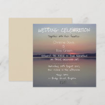 Convite nostálgico personalizado do casamento do