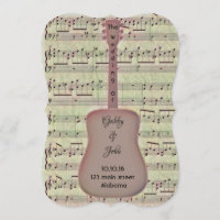 Nota de Música e Violão