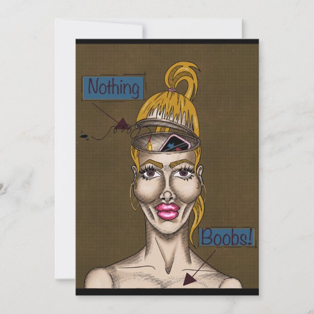 Convite Nothing (Frente)