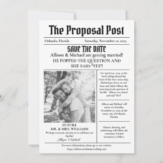 Convite Notícias de última hora: reserve a data para nosso