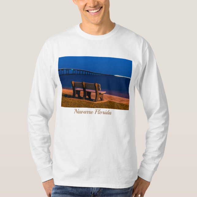 Convite Noturno Para Sentar Camisa De Capa Longa (Frente)