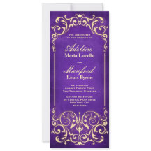 Nouveau Victorian: Casamento Dourado e EggPlant