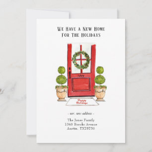 Convite Nova casa para os feriados em movimento