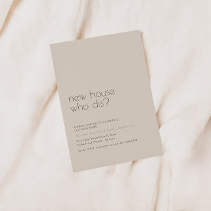 Convite Nova Casa Que Dis Festa De Aquecimento Doméstico