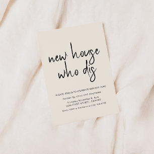 Convite Nova Casa Que Dis Festa De Aquecimento Doméstico