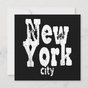 Convite Nova Iorque engraçado