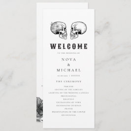 Convite NOVA Til Death Gothic Skull