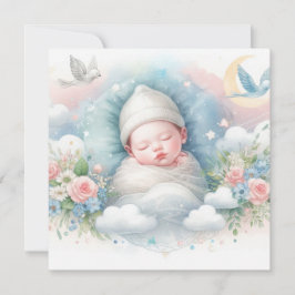 Convite Novo bebê nascer