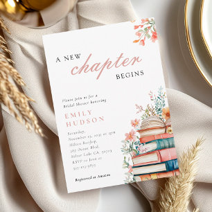 Convite Novo capítulo inicia Chá de panela de livros