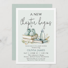 Convite Novo capítulo inicia o Chá de fraldas do Storybook