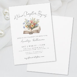 Convite Novo Chá de fraldas do Livro do Capítulo Selvagem