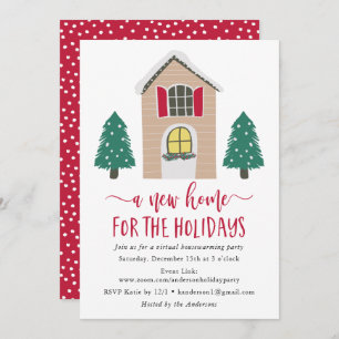 Convite Novo Lar Para O Aquecimento Doméstico Virtual De F