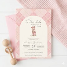 Novo no Clube Urso Golfista Churrasco de Bebê Rosa
