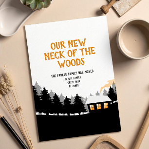 Convite Novo pescoço do bosque muda de endereço