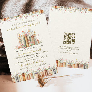 Convite Novo tipo de amor QR Novo Chá de panela de capítul
